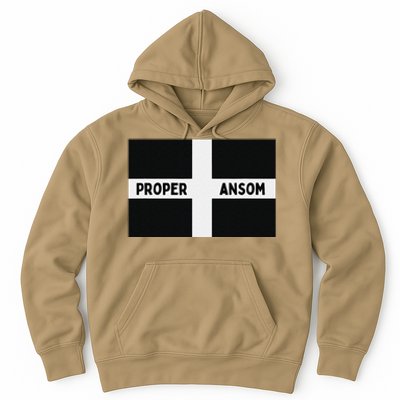 Proper Ansom Cornish Saying Cornwall Hoodie