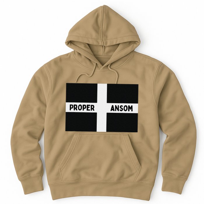 Proper Ansom Cornish Saying Cornwall Hoodie