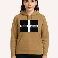 Proper Ansom Cornish Saying Cornwall Hoodie