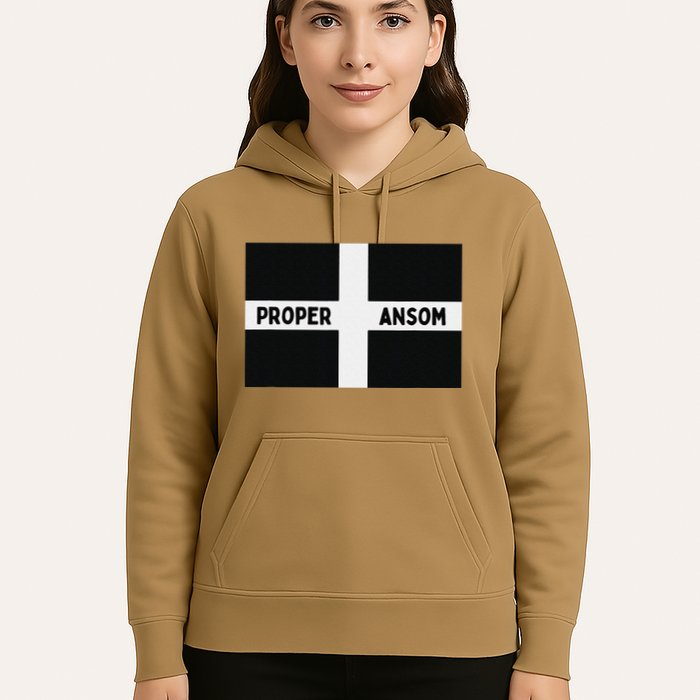 Proper Ansom Cornish Saying Cornwall Hoodie