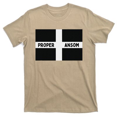 Proper Ansom Cornish Saying Cornwall T-Shirt