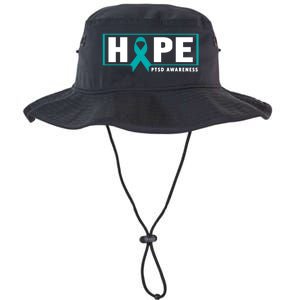 Ptsd Awareness Cute Gift Funny Gift Teal Ribbon Hope Ptsd Awareness Cute Gift Legacy Cool Fit Booney Bucket Hat