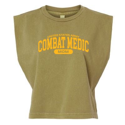 Proud Army Combat Medic Mom Gift Garment-Dyed Women's Muscle Tee