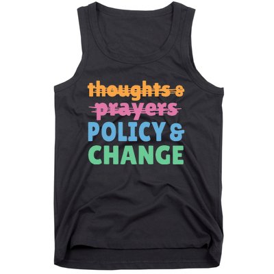 Policy and Change  Policy and Change Tank Top