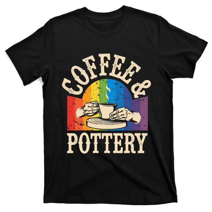 Pottery And Coffee Ceramic Artist T-Shirt