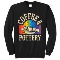 Pottery And Coffee Ceramic Artist Tall Sweatshirt