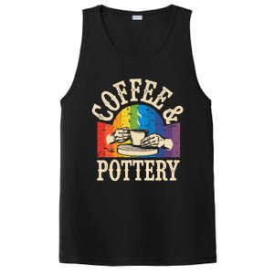 Pottery And Coffee Ceramic Artist PosiCharge Competitor Tank