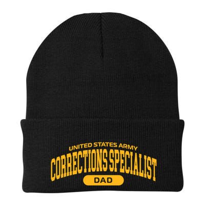 Proud Army Corrections Specialist Dad Meaningful Gift Beanie