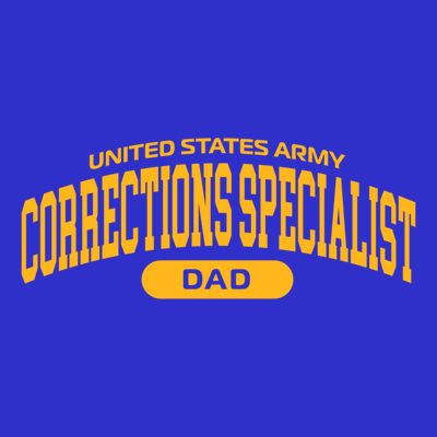 Proud Army Corrections Specialist Dad Meaningful Gift T-Shirt