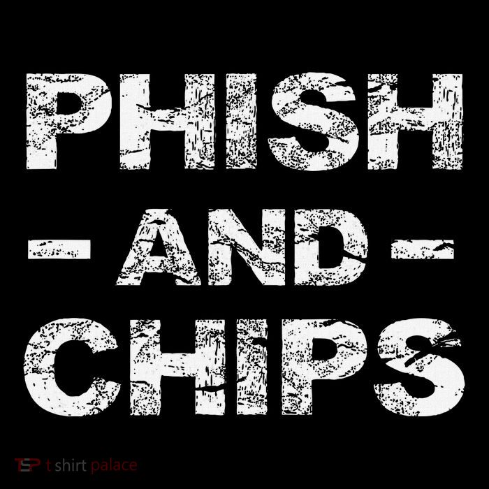 P.H.I.S.H And Chips Funny Hacker Cooling Performance Crew T-Shirt