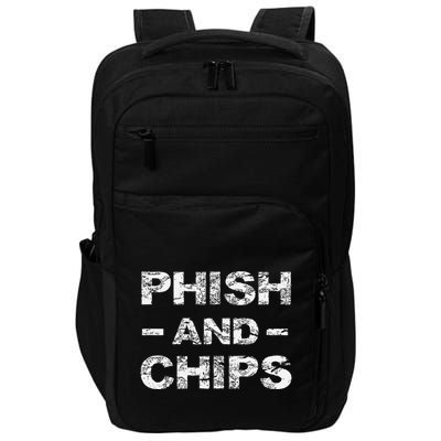 P.H.I.S.H And Chips Funny Hacker Impact Tech Backpack