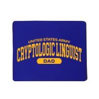 Proud Army Cryptologic Linguist Dad Meaningful Gift Mousepad