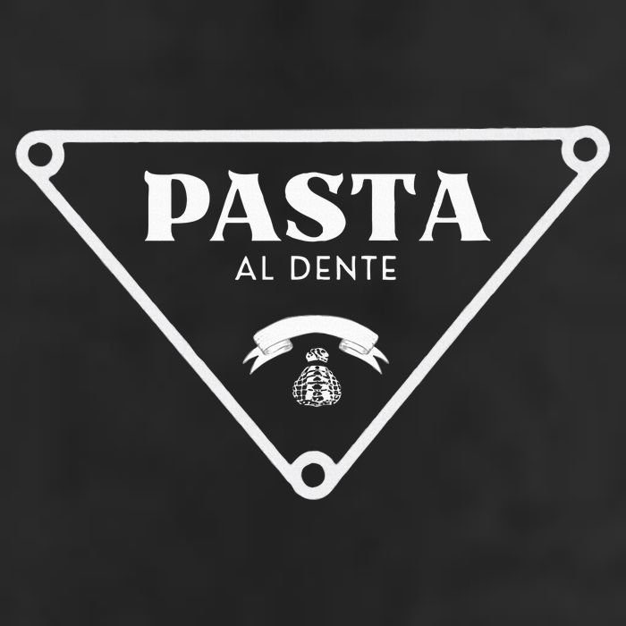 Pasta Al Dente 7 Panel Mesh Trucker Snapback Hat