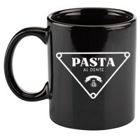 Pasta Al Dente 11oz C Handle Ceramic Mug