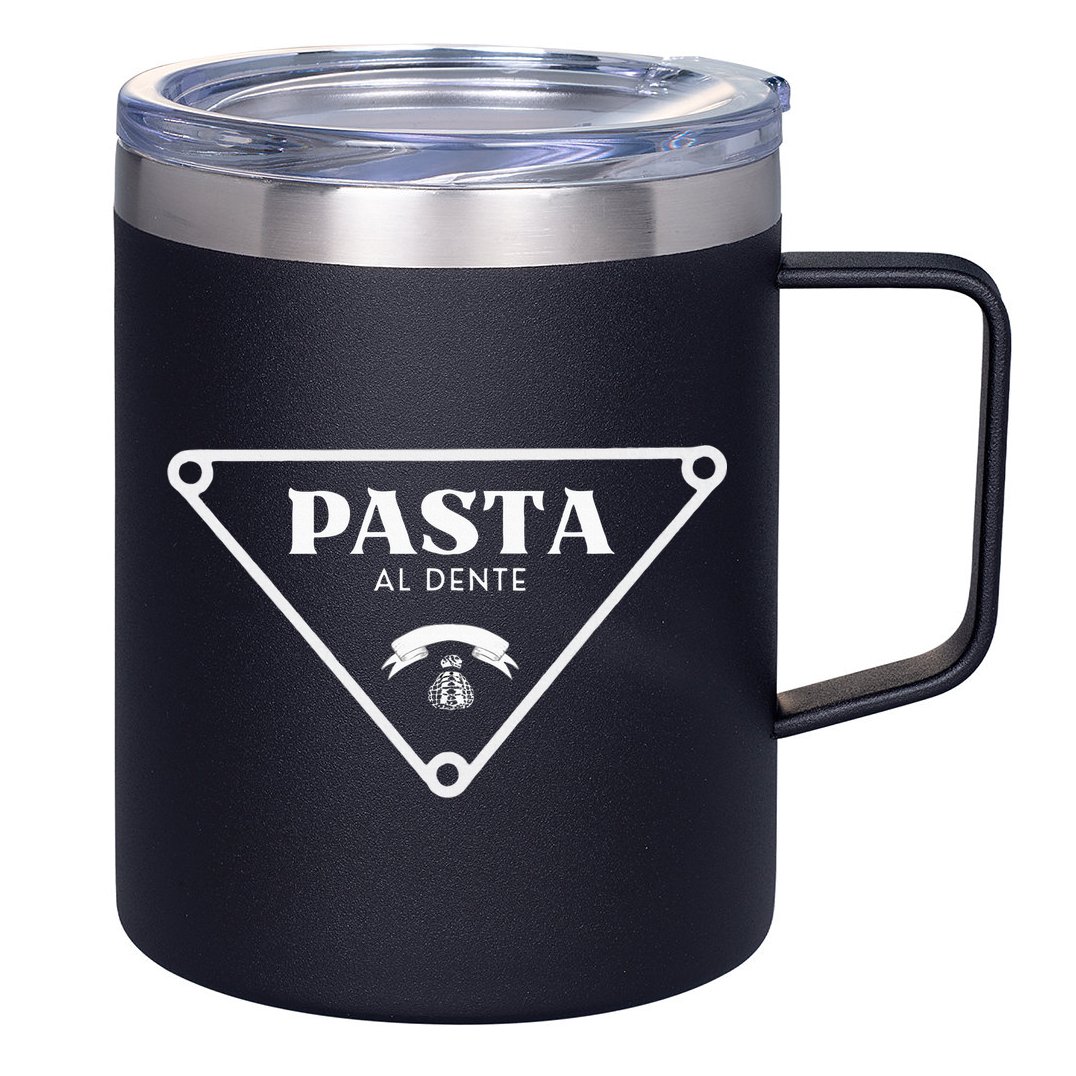 Pasta Al Dente 12oz Stainless Steel Coffee Mug