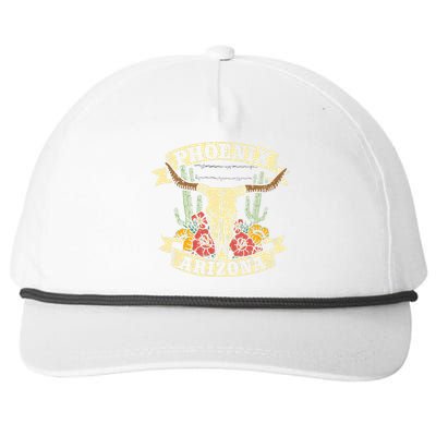 Phoenix Arizona Design Desert Vintage Cactus Snapback Five-Panel Rope Hat