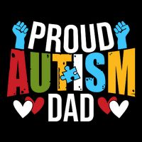 Proud Autism Dad Autism Awareness Day Wool Snapback Cap