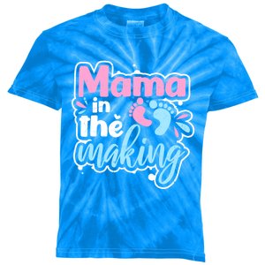 Pregnancy Announcet Design Mama In The Making Gift Kids Tie-Dye T-Shirt