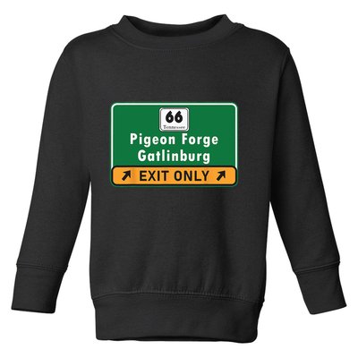 Pizza And Ducks Or Duck Toddler Sweatshirt