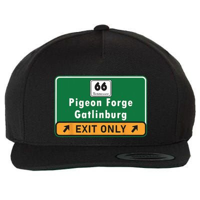 Pizza And Ducks Or Duck Wool Snapback Cap
