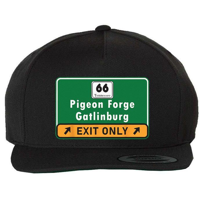 Pizza And Ducks Or Duck Wool Snapback Cap
