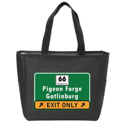 Pizza And Ducks Or Duck Zip Tote Bag