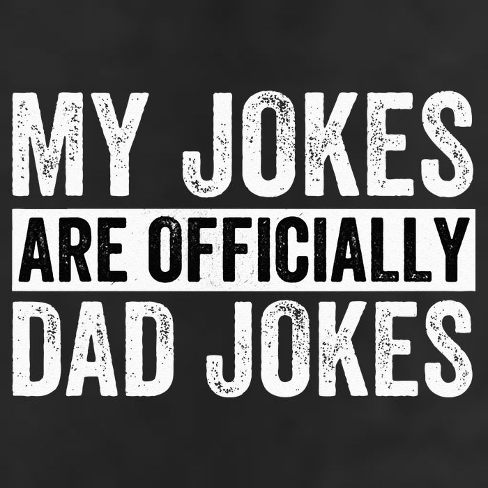 Pregnancy Announcement Dad My Jokes Are Officially Dad Jokes 7 Panel Mesh Trucker Snapback Hat