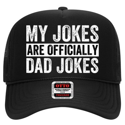 Pregnancy Announcement Dad My Jokes Are Officially Dad Jokes Trucker Hat