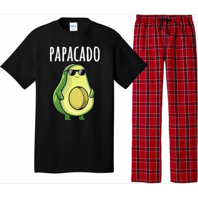 Pregnancy Announcements Dad Funny Papacado Pajama Set