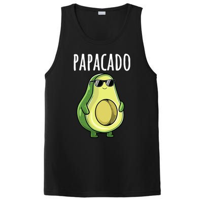 Pregnancy Announcements Dad Funny Papacado PosiCharge Competitor Tank