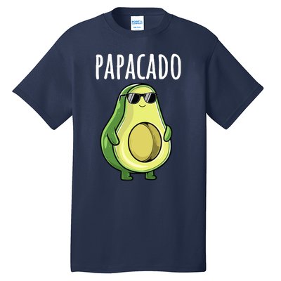 Pregnancy Announcements Dad Funny Papacado Tall T-Shirt