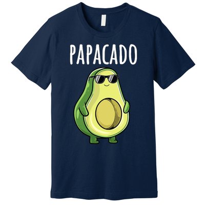 Pregnancy Announcements Dad Funny Papacado Premium T-Shirt