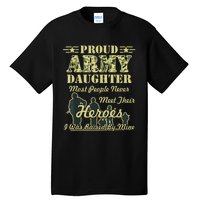 Proud Army Daughter Gift Tall T-Shirt