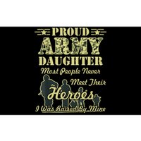 Proud Army Daughter Gift Bumper Sticker