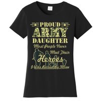 Proud Army Daughter Gift Women's T-Shirt