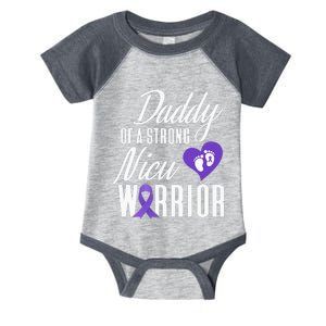 Prematurity Awareness Daddy Nicu Warrior Preemie Dad Infant Baby Jersey Bodysuit