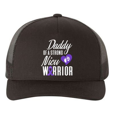 Prematurity Awareness Daddy Nicu Warrior Preemie Dad Yupoong Adult 5-Panel Trucker Hat