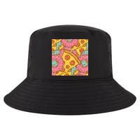 Pizza And Donuts Fast Food Cool Comfort Performance Bucket Hat