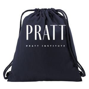 Pratt Art Deco Style College Drawstring Bag