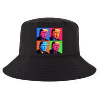 Pop Art Donald Trump Retro Cool Comfort Performance Bucket Hat