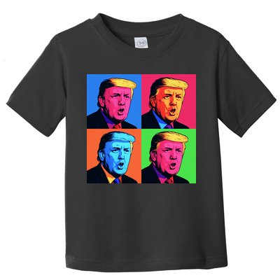 Pop Art Donald Trump Retro Toddler T-Shirt