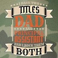 Principal Assistant Dad And Job Principal Assistant Father Gift Legacy Tie Dye Trucker Hat