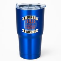 Principal Assistant Dad And Job Principal Assistant Father Gift Tumbler