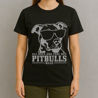 Pitbull All Dogs Are Cool Pitbulls Rule Funny Pitbull T-Shirt