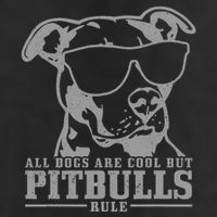 Pitbull All Dogs Are Cool Pitbulls Rule Funny Pitbull 11oz C Handle Ceramic Mug