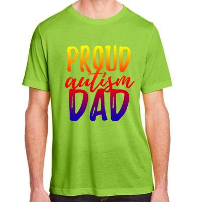 Proud Autism Dad Cool Gift Adult ChromaSoft Performance T-Shirt