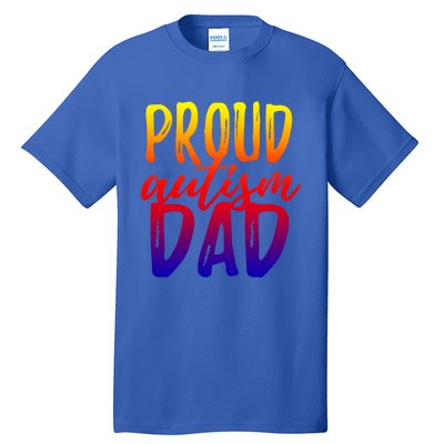 Proud Autism Dad Cool Gift Tall T-Shirt