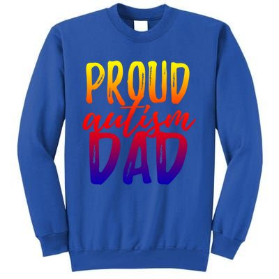 Proud Autism Dad Cool Gift Tall Sweatshirt