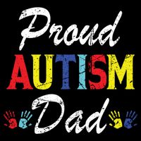 Proud Autism Dad Gift Drawstring Bag