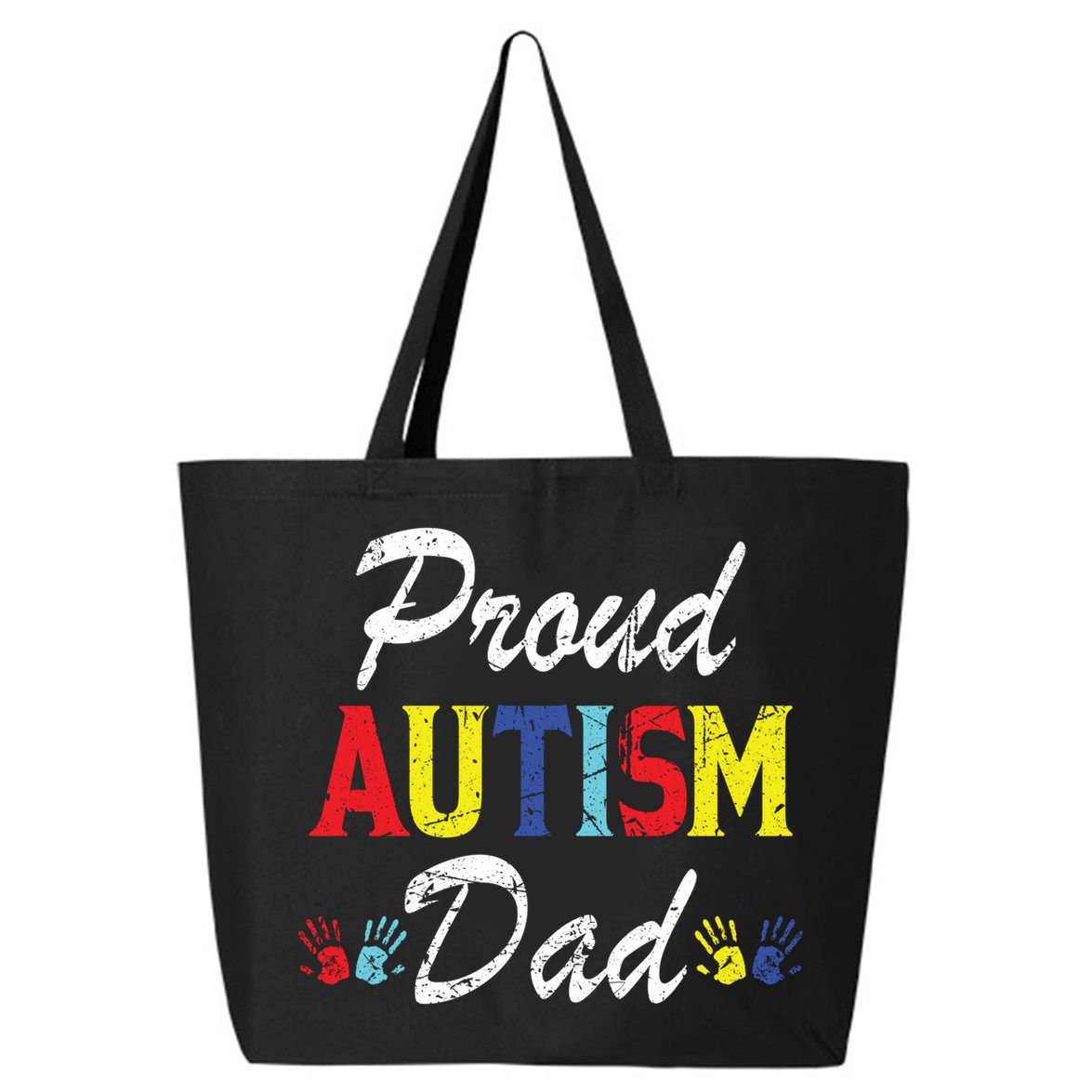 Proud Autism Dad Gift 25L Jumbo Tote